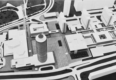 Hochhaus der Chemie - Entwurf 1967